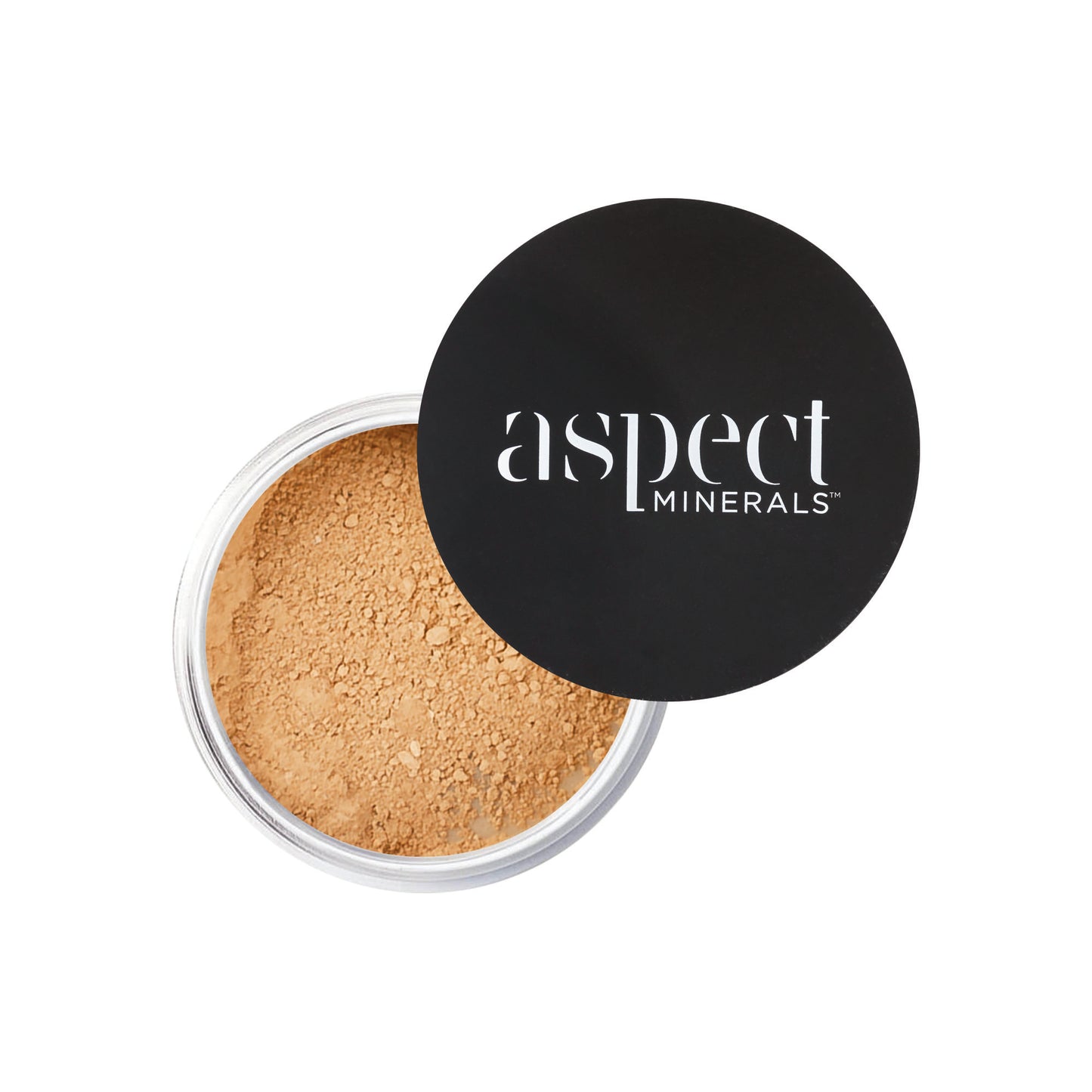 Aspect Minerals Minerals Foundation Powder SPF25, 7g compact, lightweight mineral powder with UV protection.