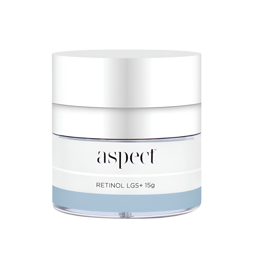 Aspect Retinol LGS+ 15g in an airless pump jar.