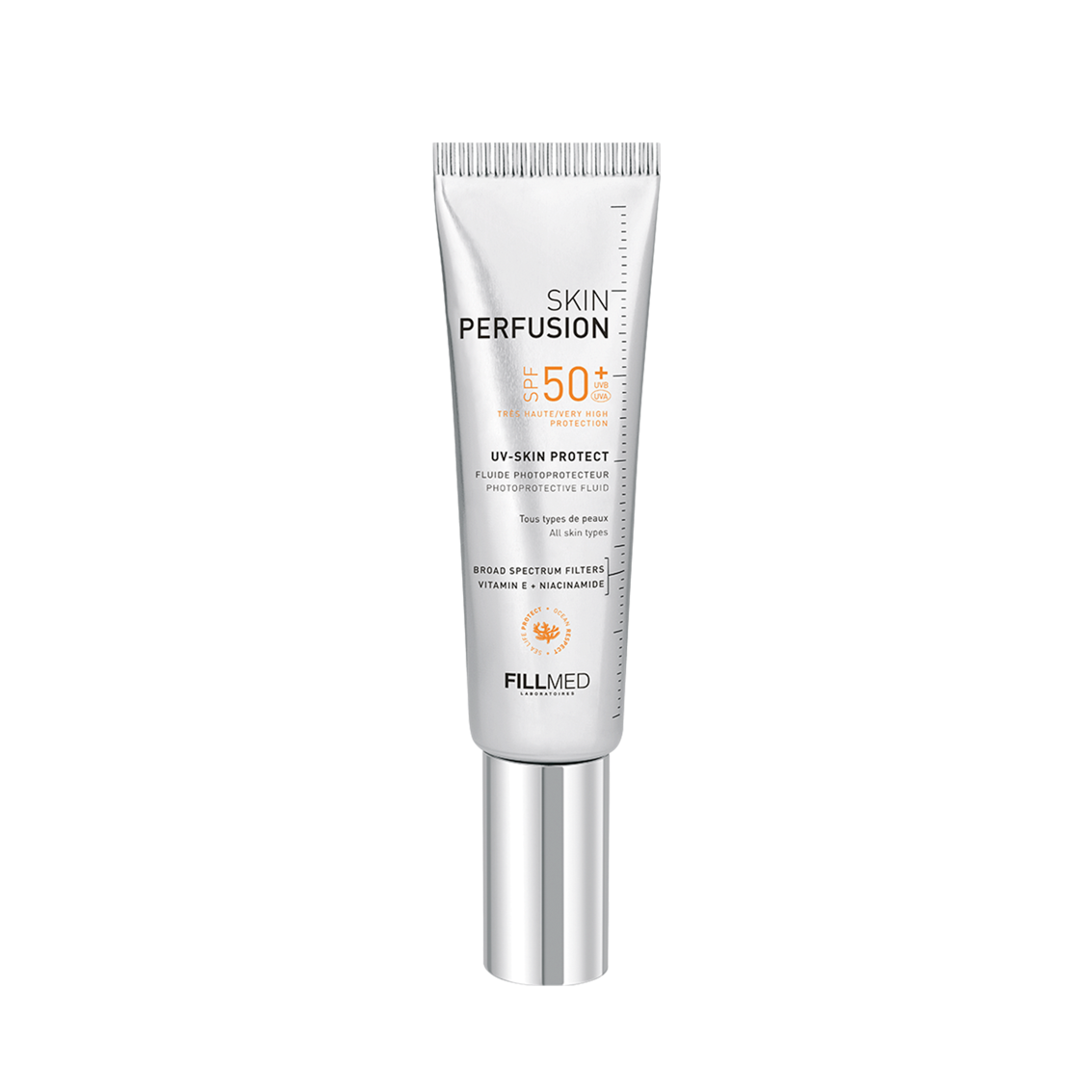 Fillmed Skin perfusion UV-skin protect 50ml in silver tube