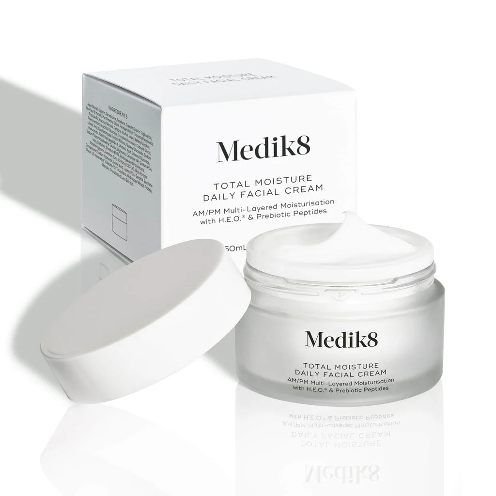 Medik8 Total Moisture Daily Facial Cream container and box