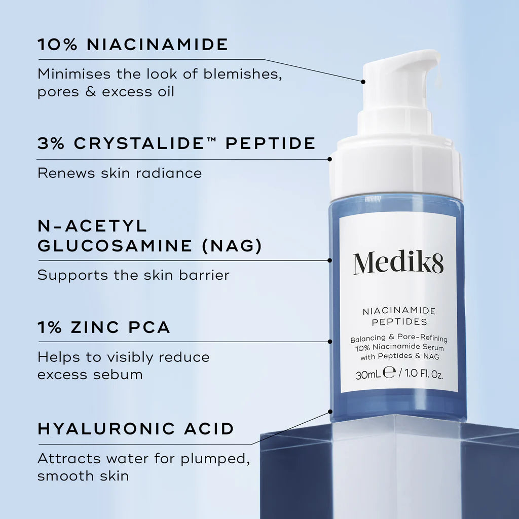NIACINAMIDE PEPTIDES 30ML $89