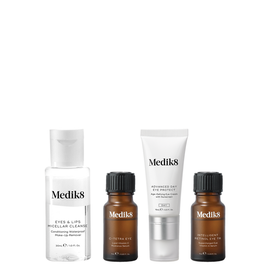 Medik8  CSA Eye Kit bottles