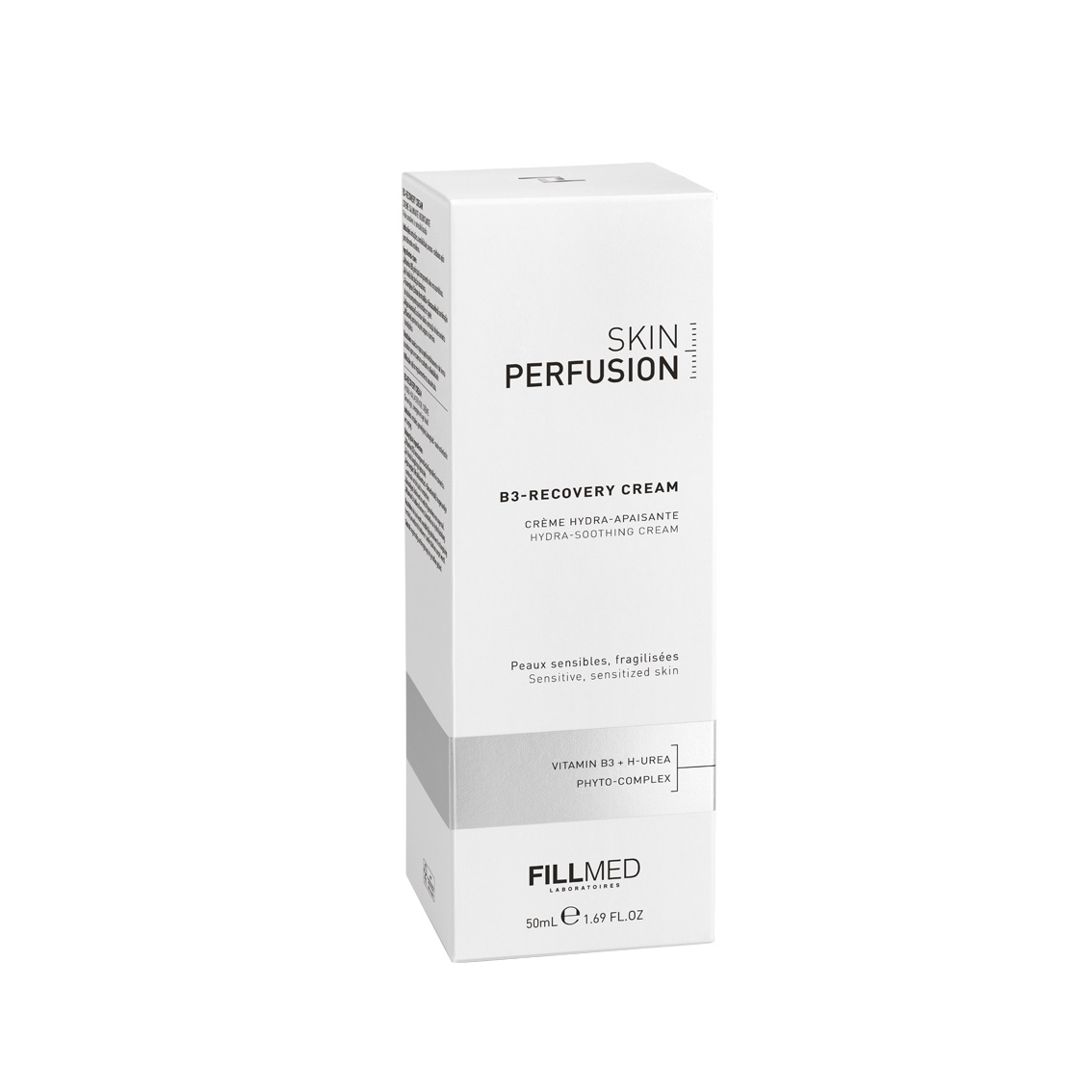 Fillmed B3-Recovery Cream in white presentation box