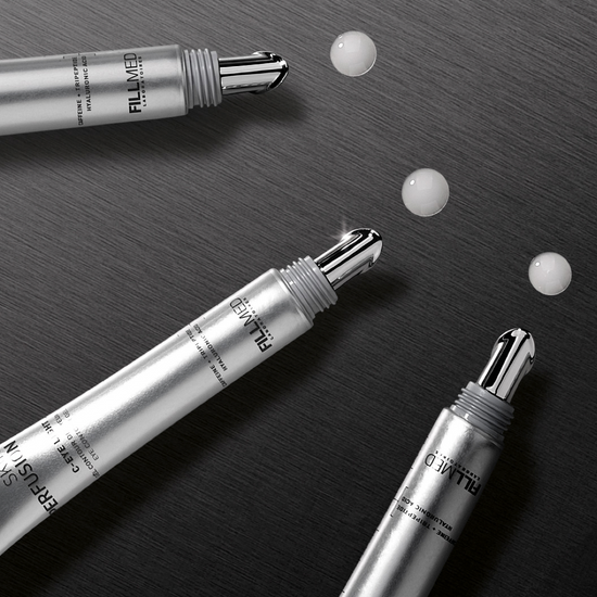 C-eye light cream silver tubes with product swatch 