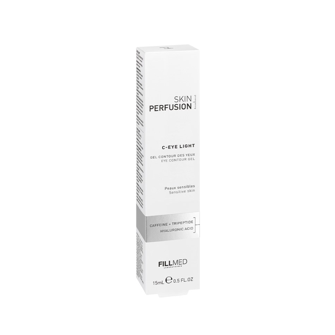 C-eye light cream white presentation box