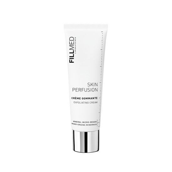 Fillmed Exfoliating Cream, 50ml white matte-finish tube with a secure screw-on cap. 