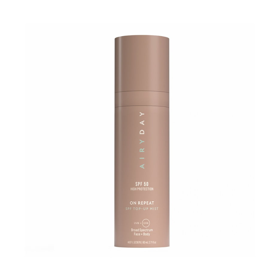 ON REPEAT SPF50 TOP-UP MIST $35