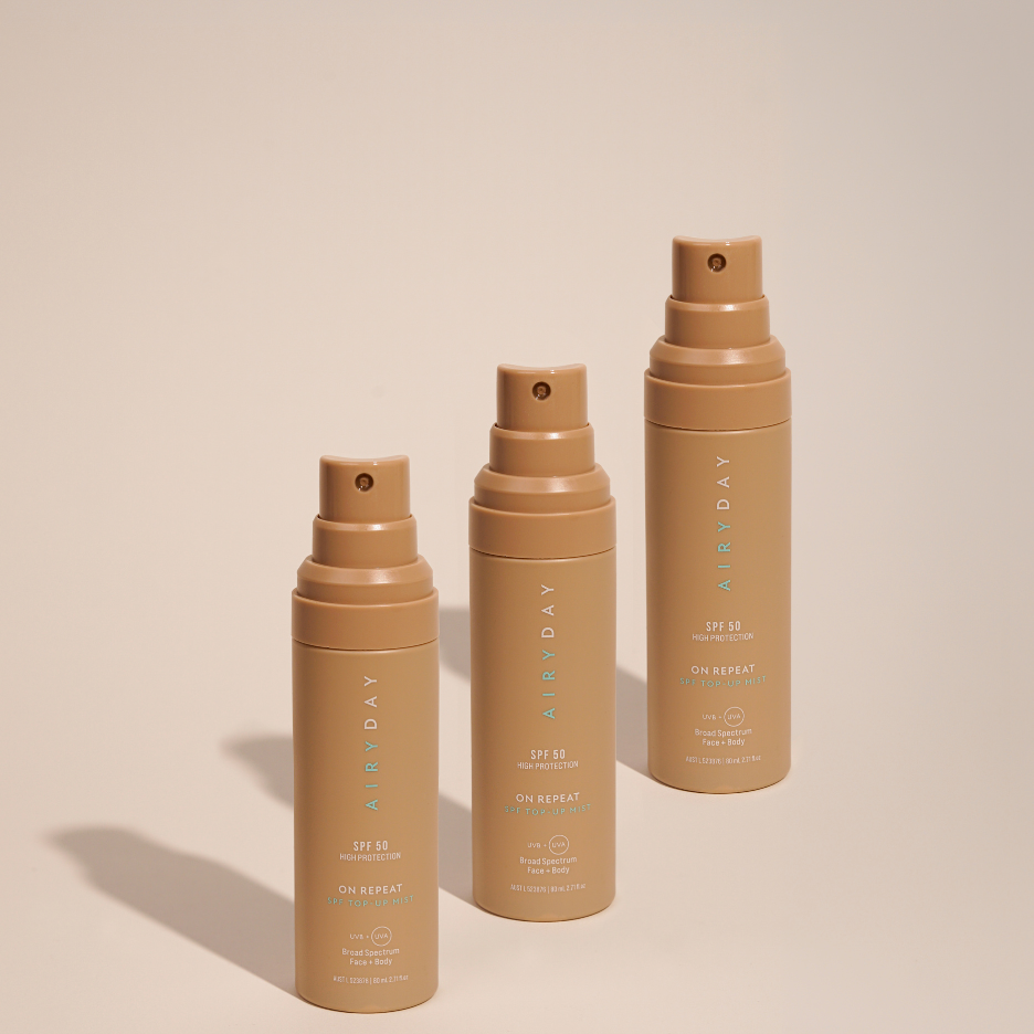 ON REPEAT SPF50 TOP-UP MIST $35